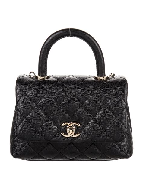 chanel coco first mini|chanel coco handle small.